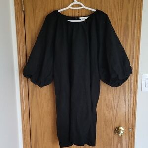 Marks & Spencer Black Long Sleeve Dress